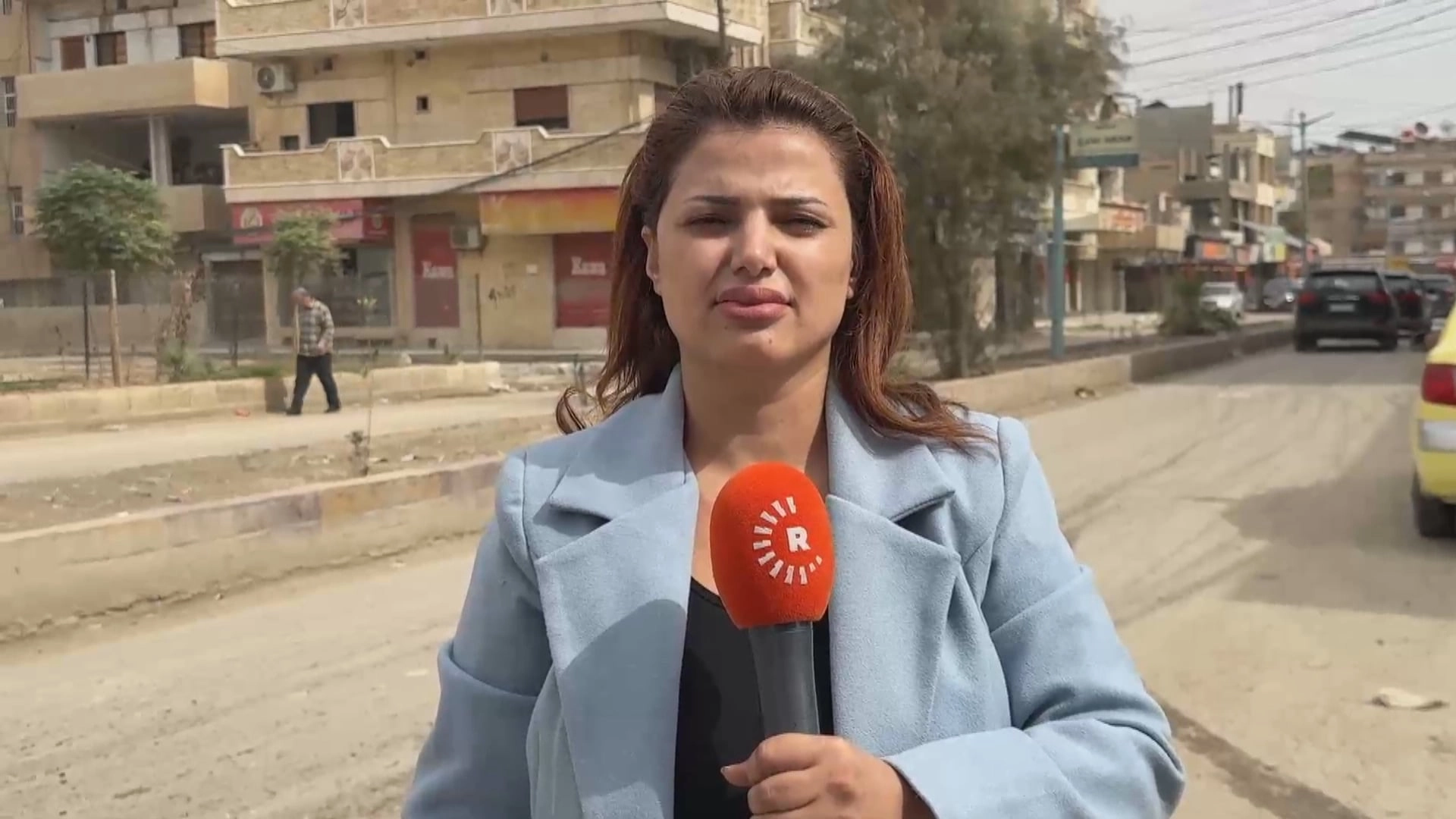 مراسلة رووداو من الحسكة: قطع طريق متظاهرين حاولوا الوصول إلى الأحياء الكوردية