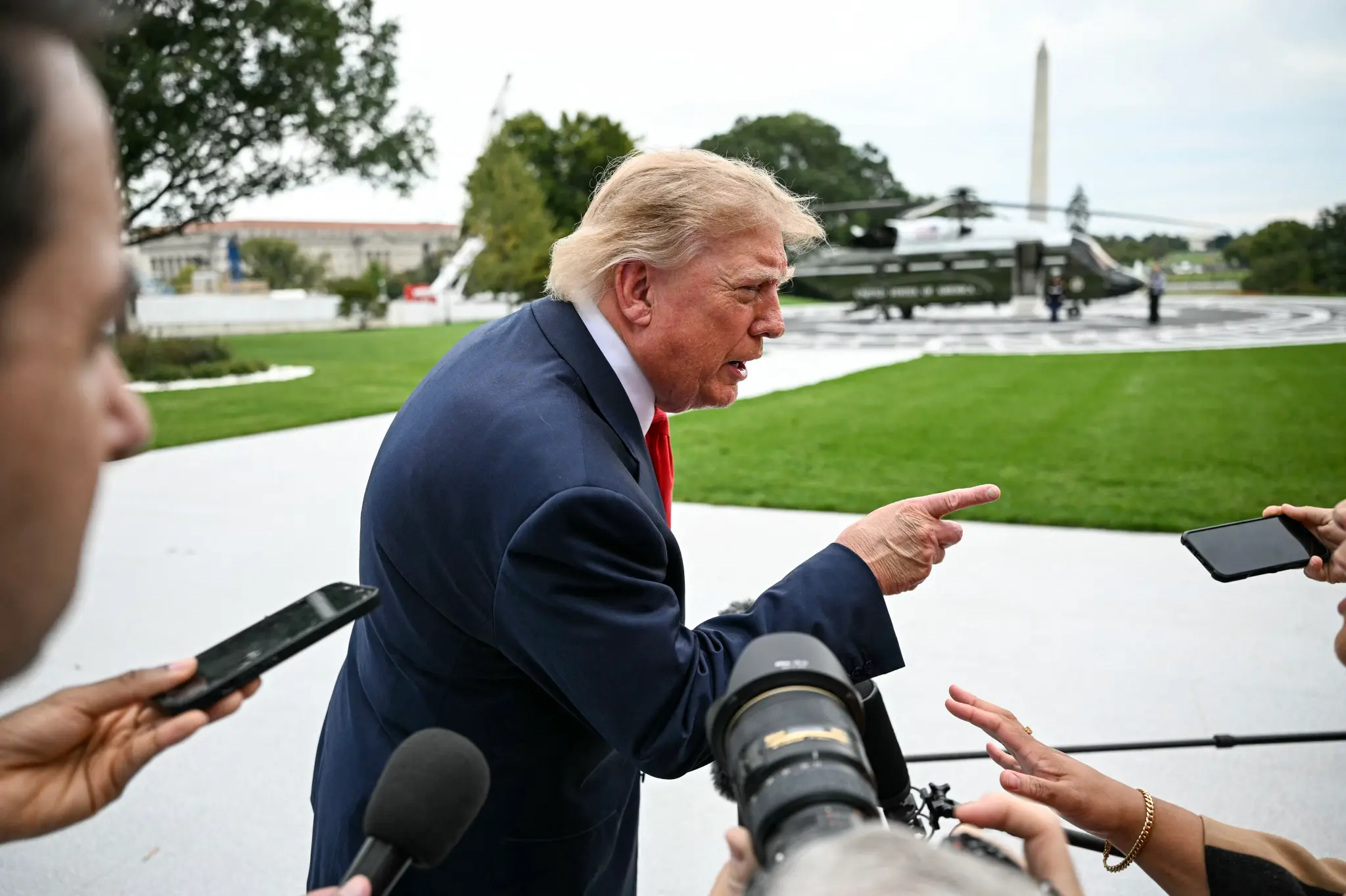 Trump’tan Riyad’ın hedef alınmasına ilişkin açıklama