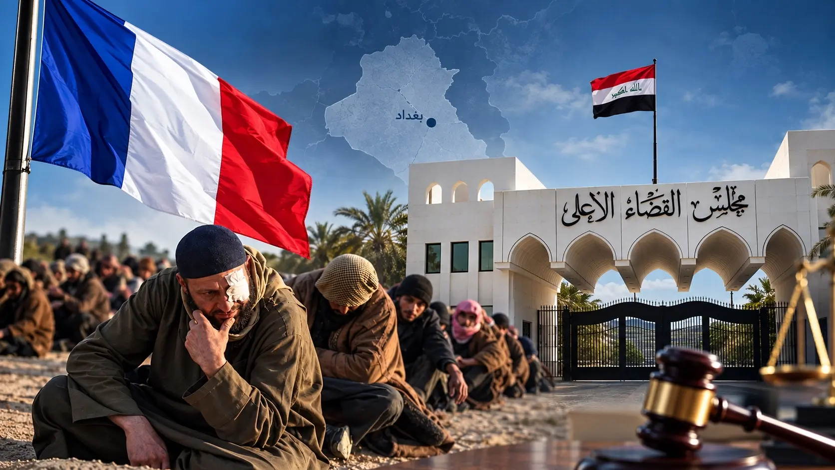 مصدر دبلوماسي فرنسي لرووداو بشأن أحكام سجن فرنسيين بالعراق: نحترم سيادة الدول