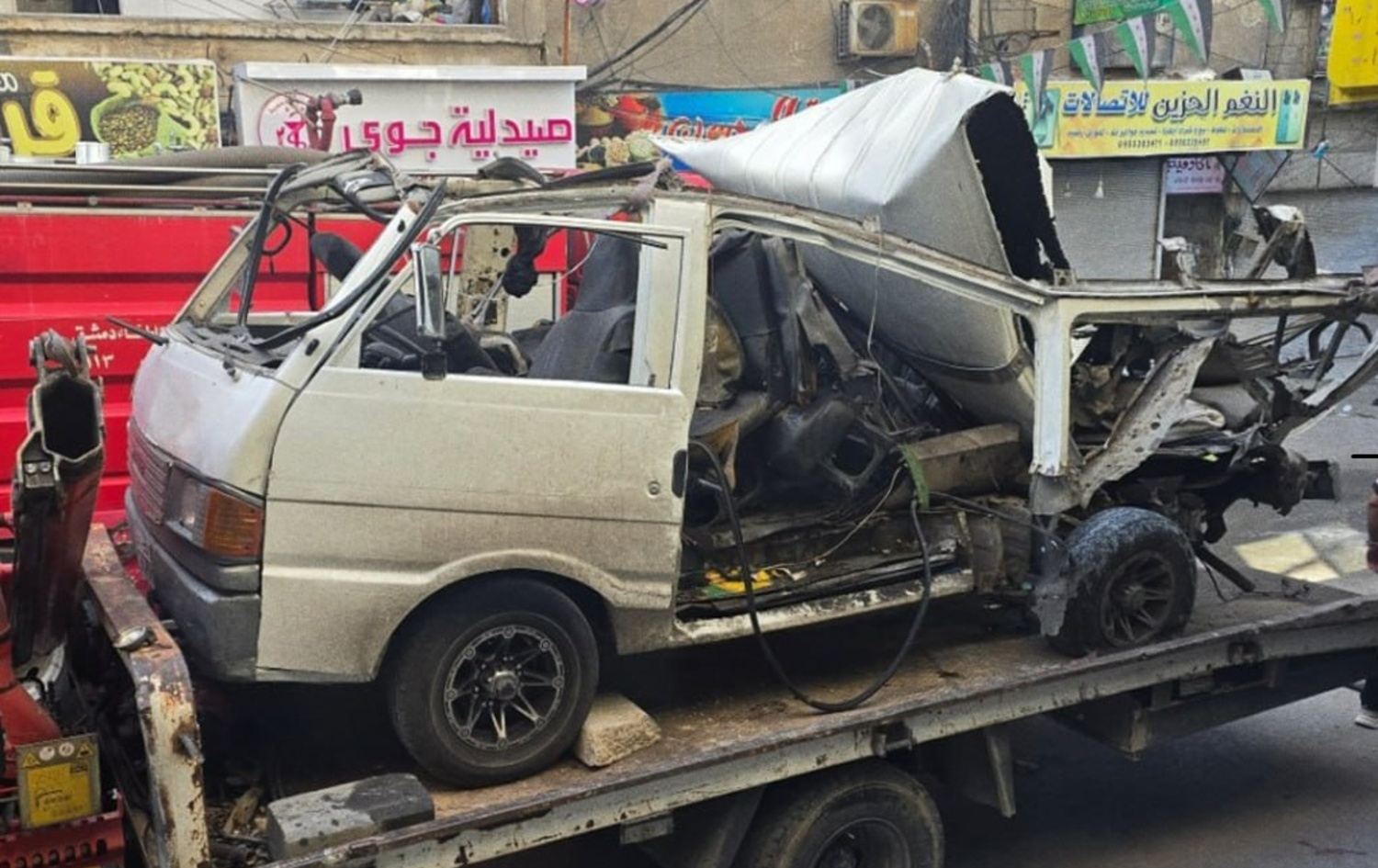 Bus explosion injures five civilians in Damascus